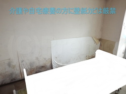 自宅介護・病気療養される部屋の壁紙カビ