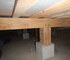 住宅床下大引きスポット防カビ工事の提案の画像
