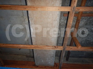 天井解体後の防カビ工事